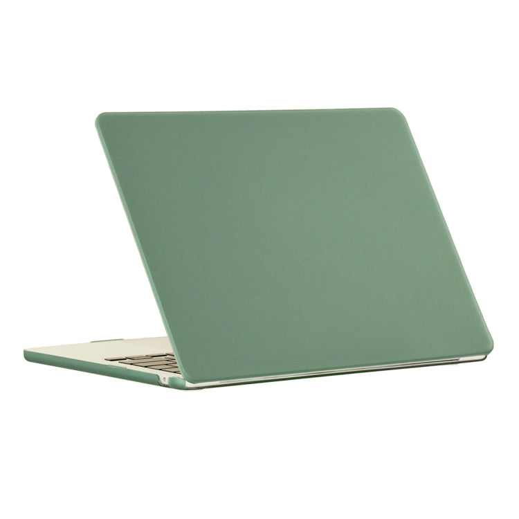 For MacBook Air 13.6 2022 A2681 ENKAY Matte Laptop Protective Case (Dark Green) - MacBook Air Cases by ENKAY | Online Shopping South Africa | PMC Jewellery