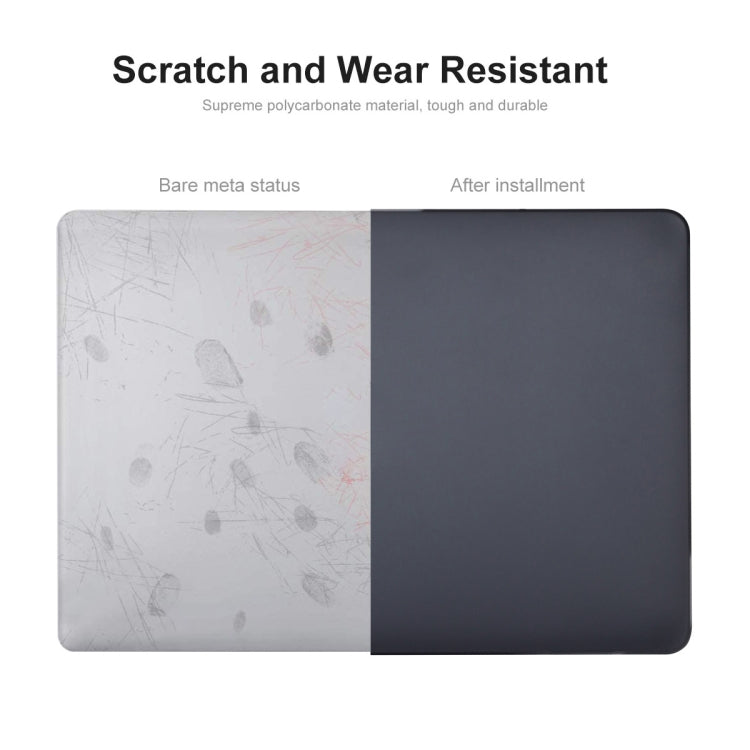 For MacBook Air 13.6 2022/2024 A2681 (M2) / A3113 (M3) ENKAY Matte Laptop Protective Case(White) - MacBook Air Cases by ENKAY | Online Shopping South Africa | PMC TechLife | Buy Now Pay Later Mobicred