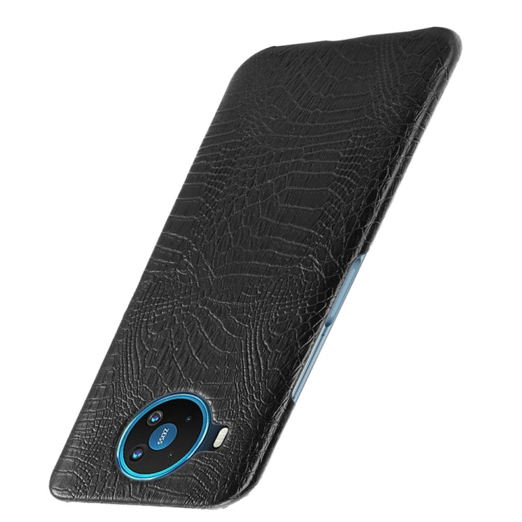 For Nokia 8.3 Shockproof Crocodile Texture PC + PU Case(Black) - free shipping - PMC TechLife - Order now!
