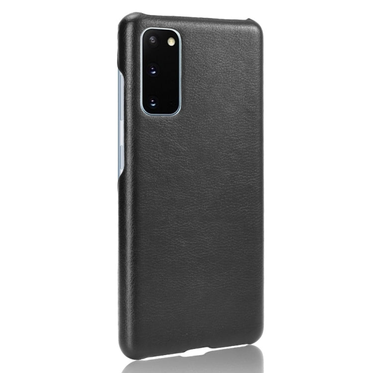 For Samsung Galaxy S20 FE Shockproof Litchi Texture PC + PU Case(Black) - Galaxy S20 FE Cases by NILLKIN | Online Shopping South Africa | PMC Jewellery