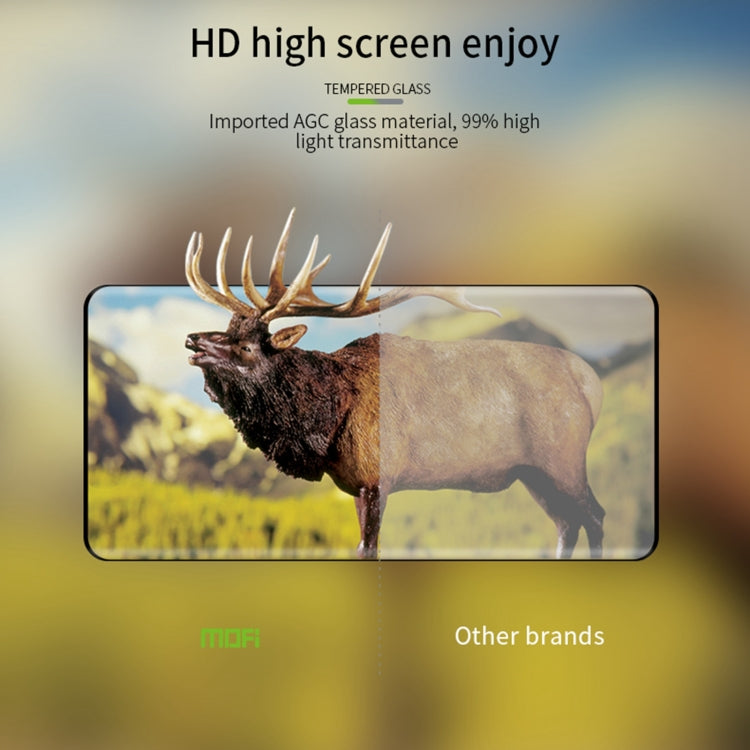 For Huawei Mate 40 Pro MOFI 9H 3D Explosion Proof Thermal Bending Full Screen Tempered Glass Film(Black) - Huawei Tempered Glass by MOFI | Online Shopping South Africa | PMC TechLife | Buy Now Pay Later Mobicred