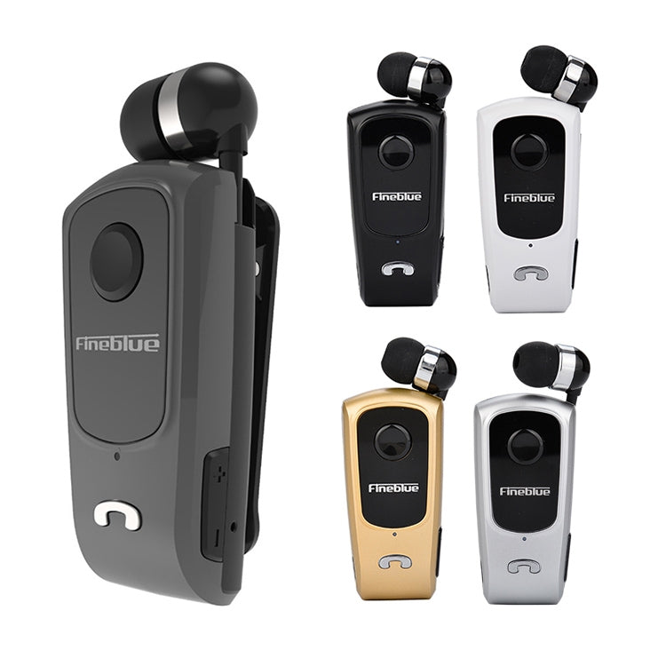 Fineblue F920 CSR4.1 Retractable Cable Caller Vibration Reminder Anti-theft Bluetooth Headset - free shipping - PMC TechLife - Order now!