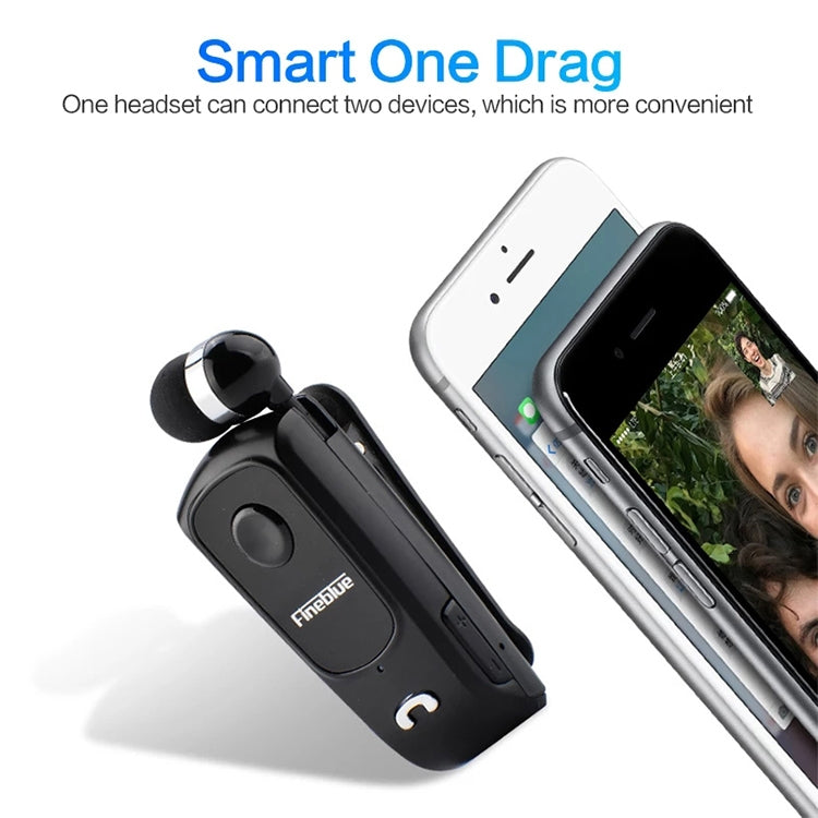 Fineblue F920 CSR4.1 Retractable Cable Caller Vibration Reminder Anti-theft Bluetooth Headset - free shipping - PMC TechLife - Order now!