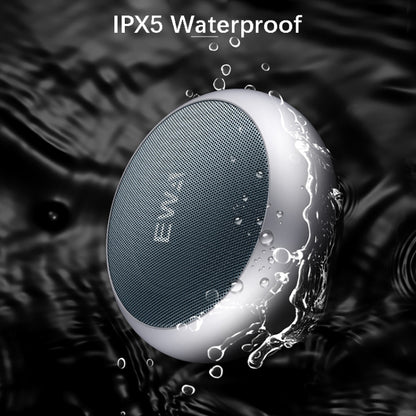 EWA A110 IPX5 Waterproof Portable Mini Metal Wireless Bluetooth Speaker Supports 3.5mm Audio & 32GB TF Card & Calls(Gold) - Mini Speaker by EWA | Online Shopping South Africa | PMC Jewellery