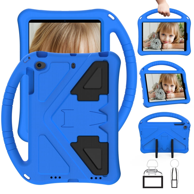 For iPad Mini5/4/3/2/1 EVA Flat Anti Falling Protective Case Shell with Holder(Blue) - iPad Mini 4 & 3 & 2 & 1 Cases by PMC TechLife | Online Shopping South Africa | PMC TechLife | Buy Now Pay Later Mobicred