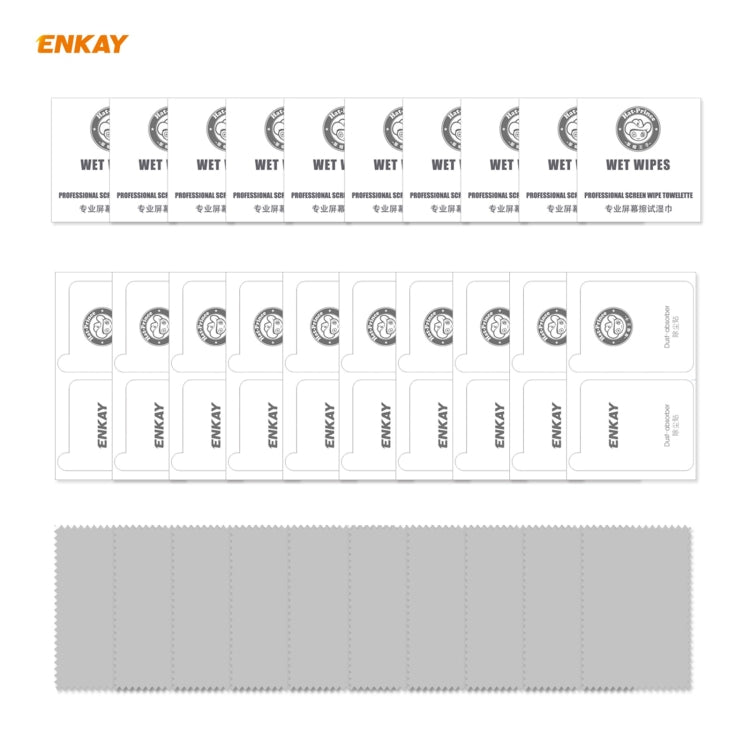 For Samsung Galaxy S21 5G 10 PCS ENKAY Hat-Prince 0.1mm 3D Full Screen Protector Explosion-proof Hydrogel Film - For Samsung by ENKAY | Online Shopping South Africa | PMC Jewellery | Buy Now Pay Later Mobicred