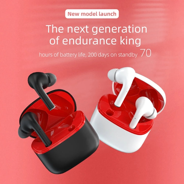 JM13 TWS Earphone Bluetooth 5.0 Touch Control Stereo Bass Sport Wireless Earphone With Mic(Black) - TWS Earphone by PMC TechLife | Online Shopping South Africa | PMC TechLife