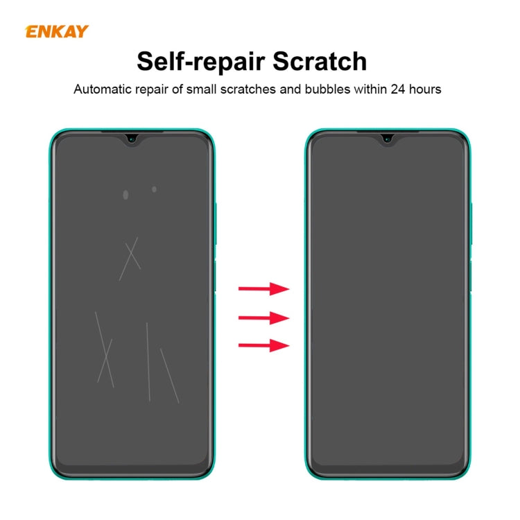 For Xiaomi Redmi 9T 2 PCS ENKAY Hat-Prince 0.1mm 3D Full Screen Protector Explosion-proof Hydrogel Film - For Xiaomi by ENKAY | Online Shopping South Africa | PMC TechLife | Buy Now Pay Later Mobicred