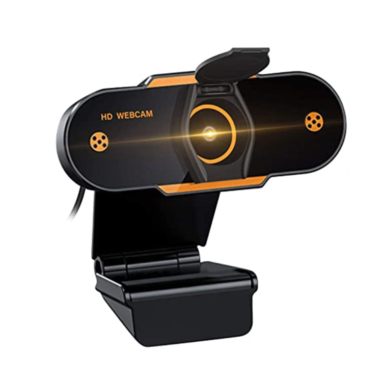 312 1080P HD USB 2.0 PC Desktop Camera Webcam with Mic, Cable Length: about 1.3m, Configuration:Anti-peep - HD Camera by PMC TechLife | Online Shopping South Africa | PMC TechLife