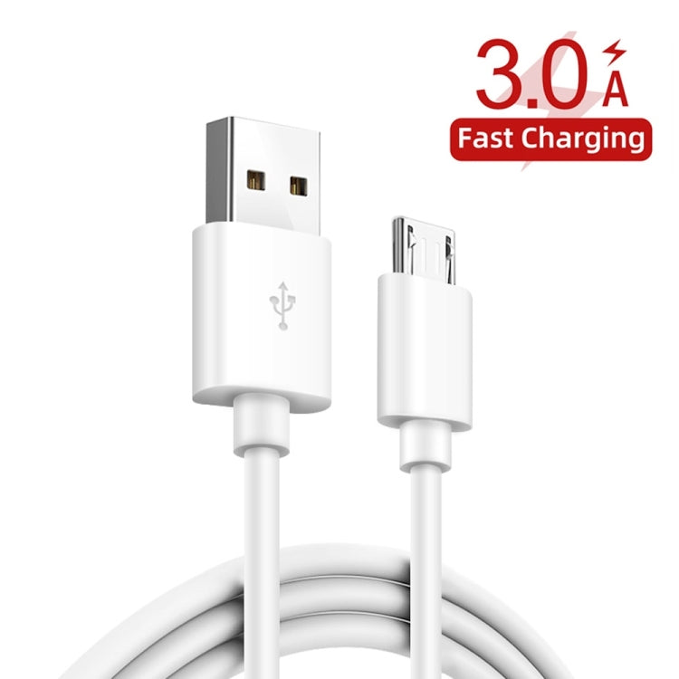 YSY-312PD QC3.0 18W USB + PD 20W USB-C / Type-C Car Charger with USB to Micro USB Data Cable(White) - Car Charger by PMC TechLife | Online Shopping South Africa | PMC TechLife