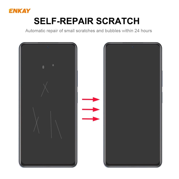 For Xiaomi Mi 11 Ultra 2 PCS ENKAY Hat-Prince Full Glue Full Coverage Screen Protector Explosion-proof Hydrogel Film - free shipping - PMC TechLife - Order now!