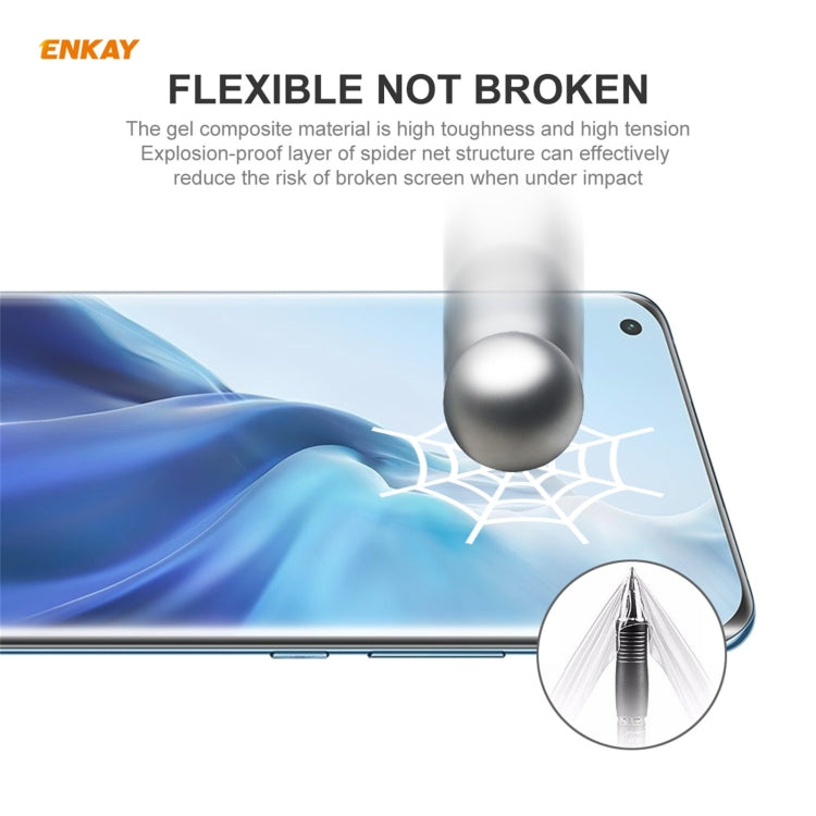 For Xiaomi Mi 11 Ultra 2 PCS ENKAY Hat-Prince Full Glue Full Coverage Screen Protector Explosion-proof Hydrogel Film - free shipping - PMC TechLife - Order now!