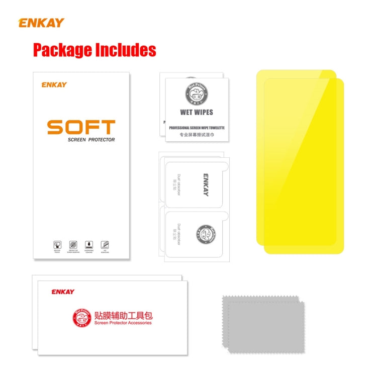For Xiaomi Mi 11 Ultra 2 PCS ENKAY Hat-Prince Full Glue Full Coverage Screen Protector Explosion-proof Hydrogel Film - free shipping - PMC TechLife - Order now!