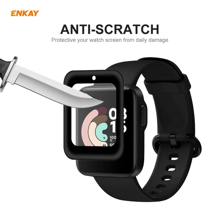 For Redmi Watch ENKAY Hat-Prince 3D Full Screen Soft PC Edge + PMMA HD Screen Protector Film - Screen Protector by ENKAY | Online Shopping South Africa | PMC TechLife | Buy Now Pay Later Mobicred