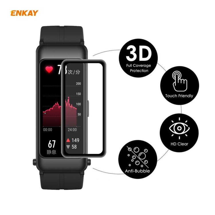 For Huawei B6 10 PCS ENKAY Hat-Prince 3D Full Screen Soft PC Edge + PMMA HD Screen Protector Film - free shipping - PMC TechLife - Order now!