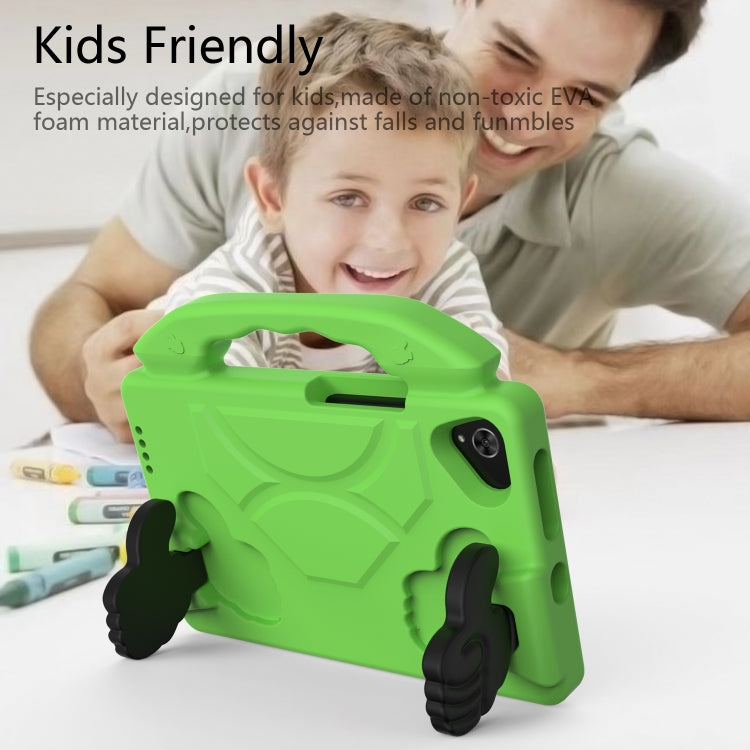 For Samsung Galaxy Tab A7 Lite T220 / T225 Thumb Bracket EVA Shockproof Tablet Case(Green) - free shipping - PMC TechLife - Order now!