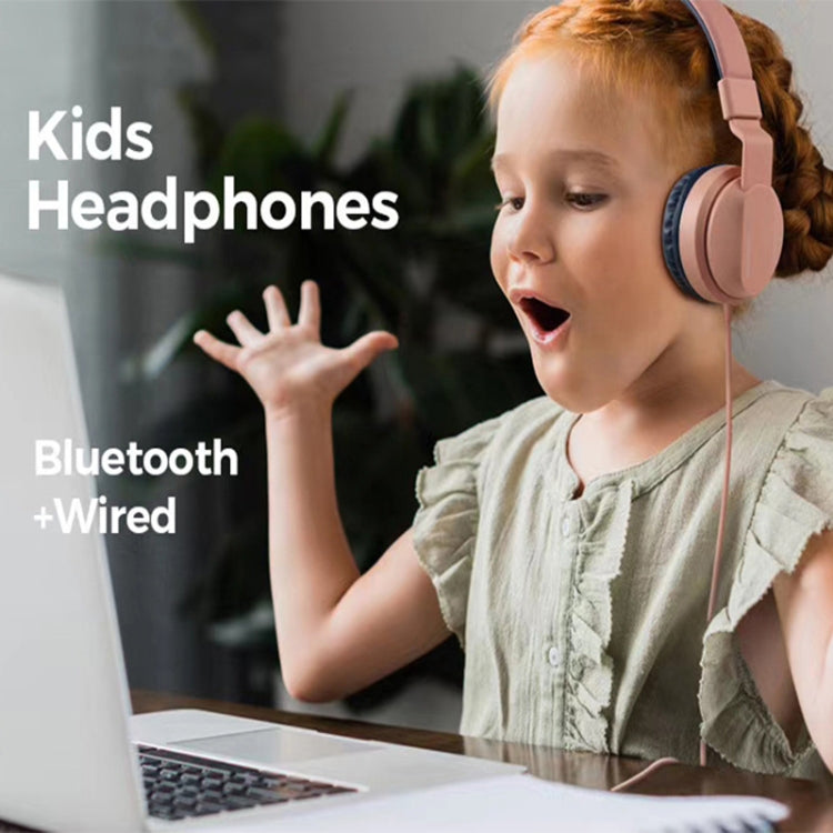 BOBo Kids Gift Bluetooth 5.0 Bass Noise Cancelling Stereo Wireless Headset With Mic, Support TF Card / FM / AUX-in(Red) - Headset & Headphone by PMC Jewellery | Online Shopping South Africa | PMC Jewellery