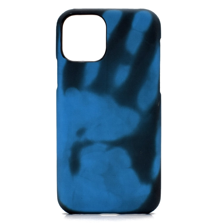 For iPhone 13 Pro Paste Skin + PC Thermal Sensor Discoloration Case (Black Blue) - free shipping - PMC TechLife - Order now!