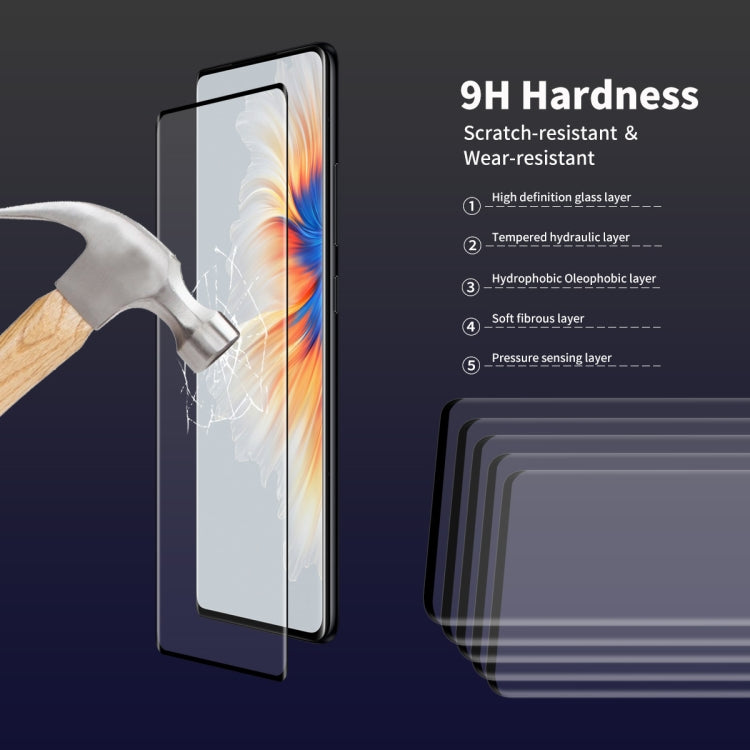 5 PCS For Xiaomi Mix 4 ENKAY Hat-Prince 3D Curved Explosion-proof Full Coverage Film Heat Bending Tempered Glass Protector -  by ENKAY | Online Shopping South Africa | PMC Jewellery