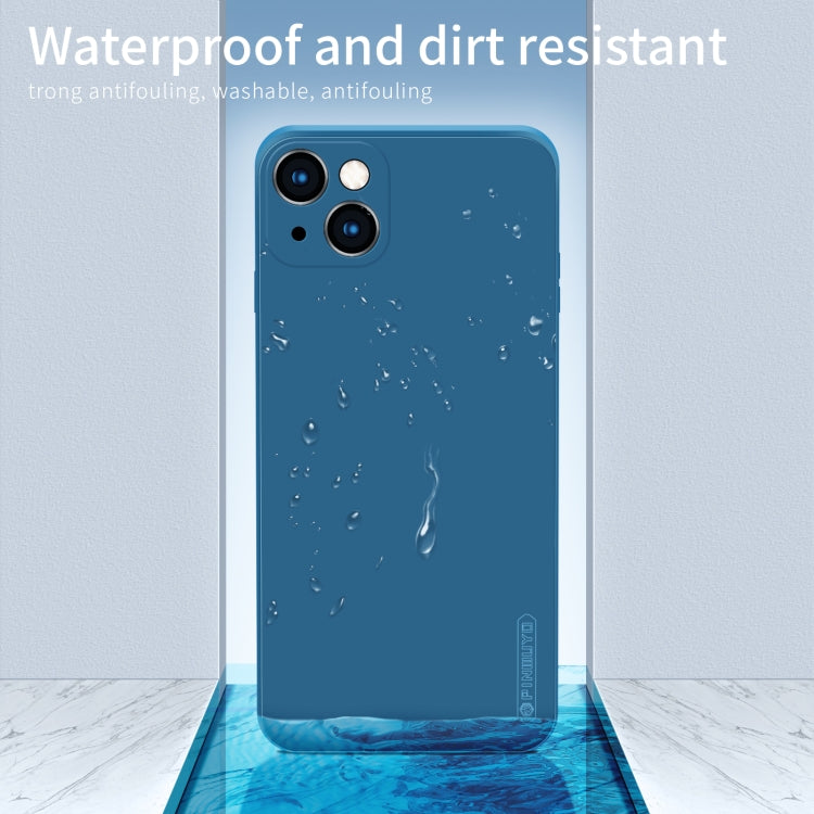 For iPhone 13 PINWUYO Touching Series Liquid Silicone TPU Shockproof Case(Green) - free shipping - PMC TechLife - Order now!