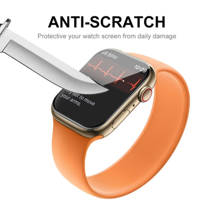 2 PCS ENKAY Hat-Prince Case Friendly 3D Full Screen PET Curved Hot Bending HD Screen Protector Film For Apple Watch Series 7 41mm(Black) - Others by ENKAY | Online Shopping South Africa | PMC Jewellery | Buy Now Pay Later Mobicred