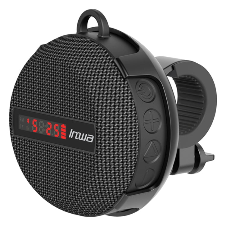 BT368 LED Digital Display Outdoor Portable IPX65 Waterproof Bluetooth Speaker(Black) - Waterproof Speaker by PMC TechLife | Online Shopping South Africa | PMC TechLife | Buy Now Pay Later Mobicred