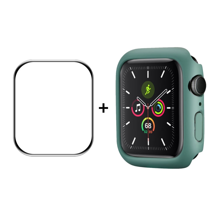 ENKAY Hat-Prince PC Frame + Full Coverage PMMA HD Screen Protector Film For Apple Watch Series 8 / 7 41mm(Green) - free shipping - PMC TechLife - Order now!