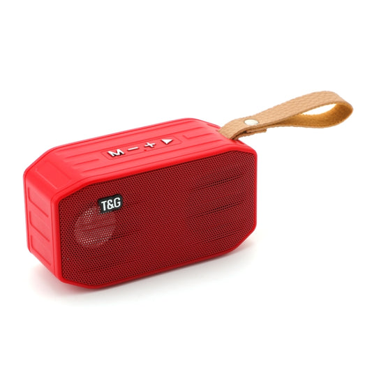 T&G TG296 Portable Wireless Bluetooth 5.0 Speaker Support TF Card / FM / 3.5mm AUX / U-Disk / Hands-free(Red) - Mini Speaker by T&G | Online Shopping South Africa | PMC Jewellery