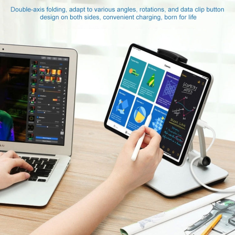 S10 Aluminum Alloy Tablet Stand, Flat Laptop Frame, Folding Desk Accessories - Desktop Holder by PMC TechLife | Online Shopping South Africa | PMC TechLife