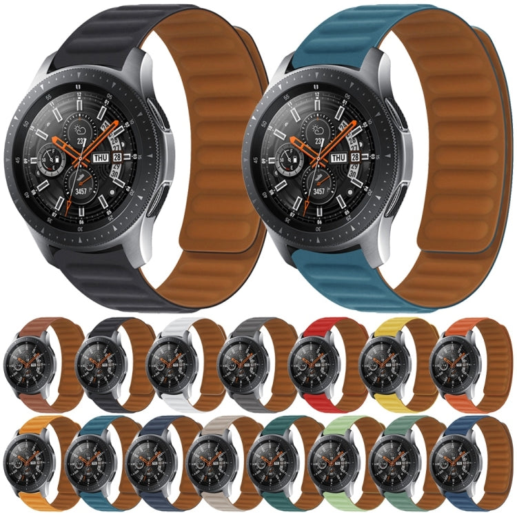 Silicone Magnetic Watch Band For Amazfit GTS 2(Gray) - Watch Bands by PMC TechLife | Online Shopping South Africa | PMC TechLife | Buy Now Pay Later Mobicred