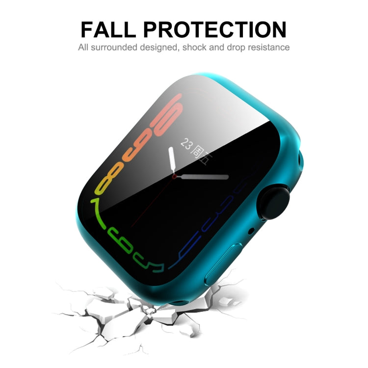 For Apple Watch Series 8 / 7 41mm ENKAY Hat-Prince Electroplated TPU Case(Black) - Watch Cases by ENKAY | Online Shopping South Africa | PMC Jewellery | Buy Now Pay Later Mobicred