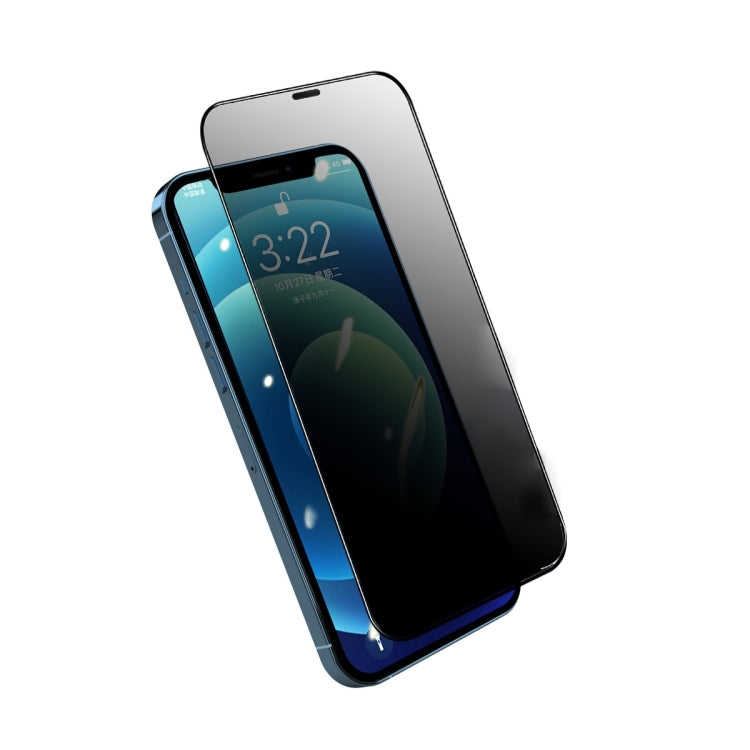 For iPhone 12 mini ENKAY Quick Stick Anti-peeping Tempered Glass Film - iPhone 12 mini Tempered Glass by ENKAY | Online Shopping South Africa | PMC TechLife | Buy Now Pay Later Mobicred