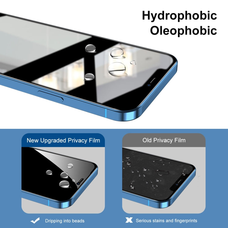 For iPhone 12 Pro Max ENKAY Quick Stick Anti-peeping Tempered Glass Film - iPhone 12 Pro Max Tempered Glass by ENKAY | Online Shopping South Africa | PMC TechLife | Buy Now Pay Later Mobicred