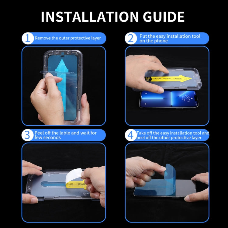 For iPhone 12 Pro Max ENKAY Quick Stick Anti-peeping Tempered Glass Film - iPhone 12 Pro Max Tempered Glass by ENKAY | Online Shopping South Africa | PMC TechLife | Buy Now Pay Later Mobicred