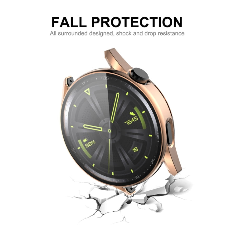 For Huawei Watch GT 3 42mm ENKAY PC Frame + Tempered Glass Protector Composite Case(Rose Gold) - free shipping - PMC TechLife - Order now!