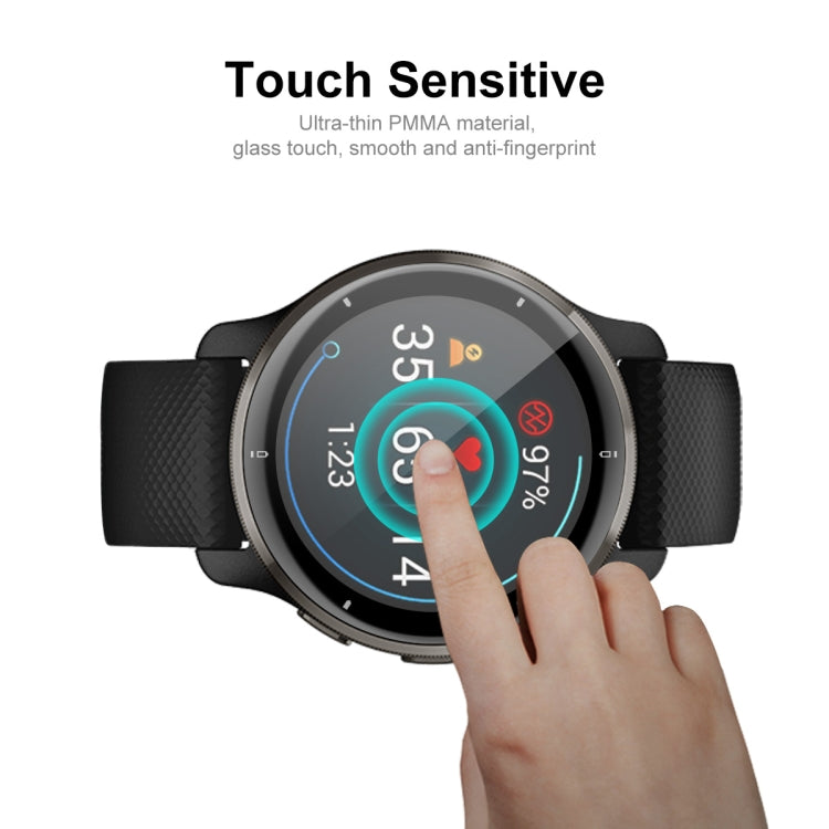 2 PCS Compatible with Garmin Venu 2 Plus ENKAY Hat-Prince 3D Full Coverage Soft PC Edge + PMMA HD Protector Film - Screen Protector by ENKAY | Online Shopping South Africa | PMC TechLife | Buy Now Pay Later Mobicred