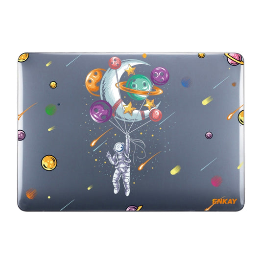 ENKAY Star Series Pattern Laotop Protective Crystal Case For MacBook Pro 14.2 inch A2442 (2021)(Balloon Astronaut) - MacBook Pro Cases by ENKAY | Online Shopping South Africa | PMC Jewellery | Buy Now Pay Later Mobicred