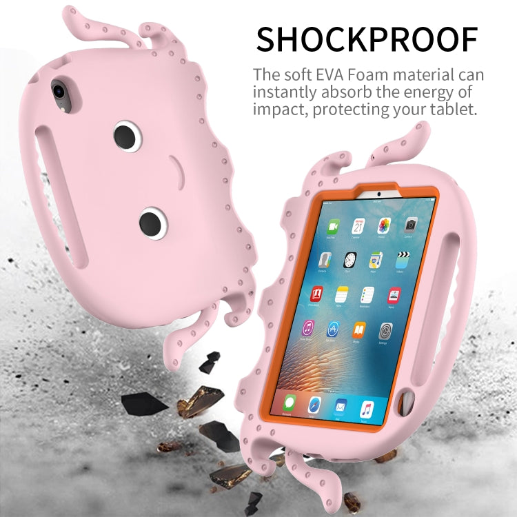 For iPad mini 6 / mini 2024 Octopus Style EVA Hybrid PC Tablet Case with Strap(Pink) - iPad mini 6 Cases by PMC TechLife | Online Shopping South Africa | PMC TechLife | Buy Now Pay Later Mobicred