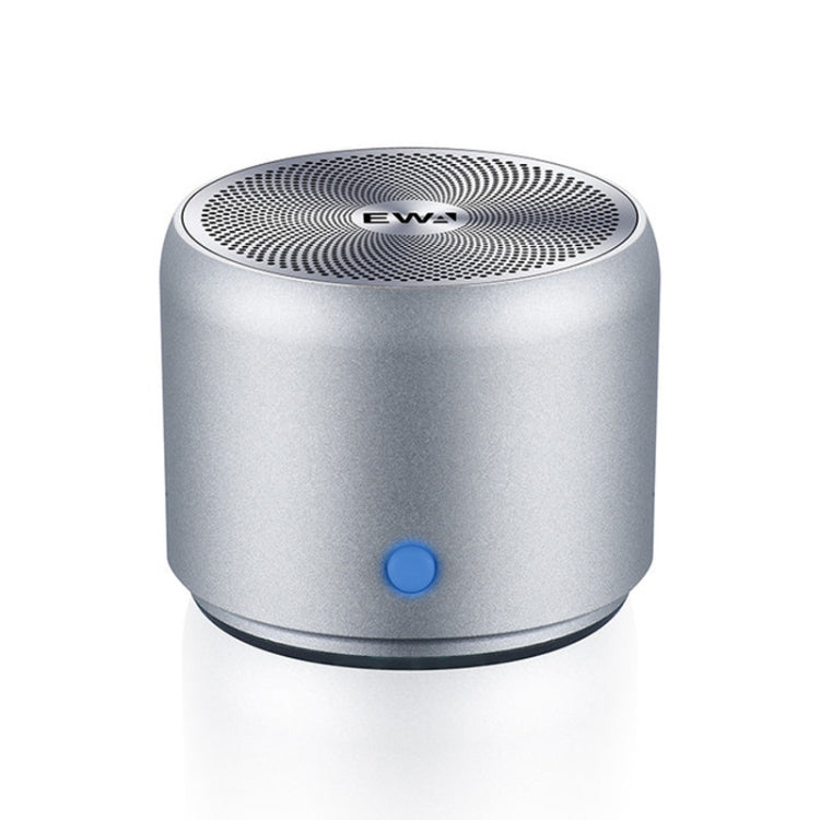 EWA A106Pro IPX7 Waterproof Mini Portable Bluetooth Metal Speaker(Silver) - Mini Speaker by EWA | Online Shopping South Africa | PMC Jewellery