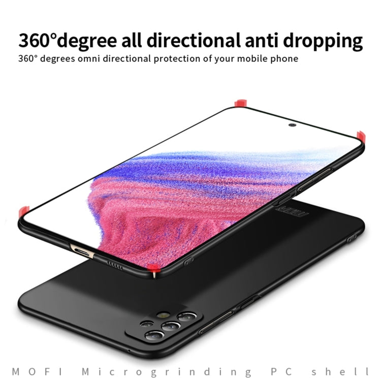 For Samsung Galaxy A53 5G MOFI Frosted PC Ultra-thin Hard Phone Case(Black) - free shipping - PMC TechLife - Order now!