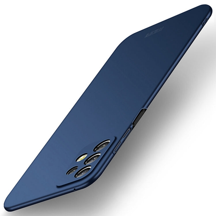 For Samsung Galaxy A73 5G MOFI Frosted PC Ultra-thin Hard Phone Case(Blue) - free shipping - PMC TechLife - Order now!