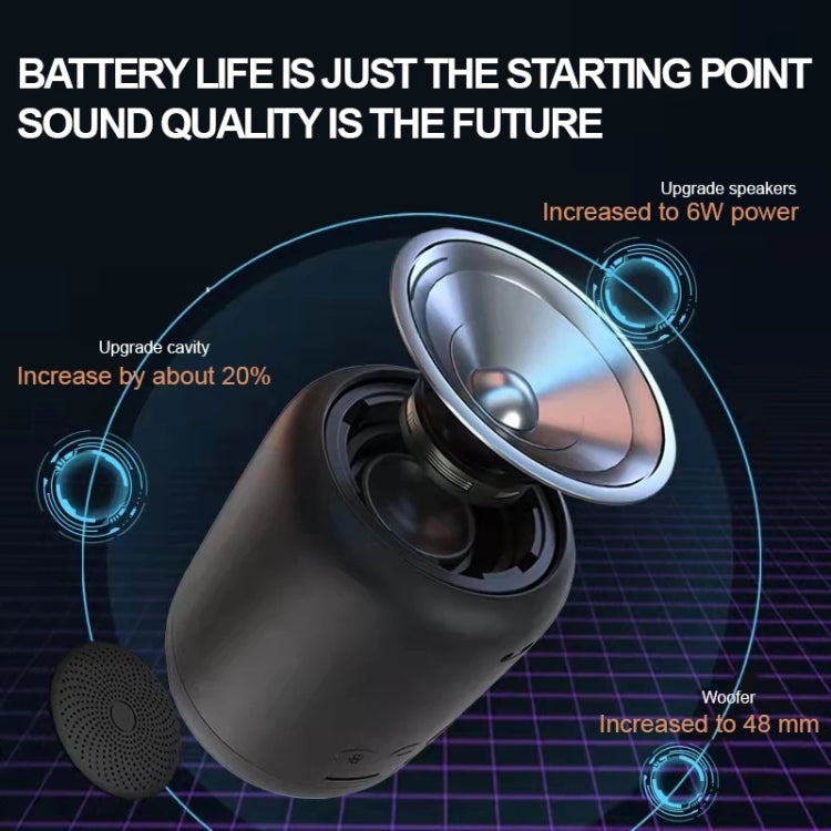 T&G TG288 TWS Portable LED Light Bluetooth Speaker(Black) - free shipping - PMC TechLife - Order now!