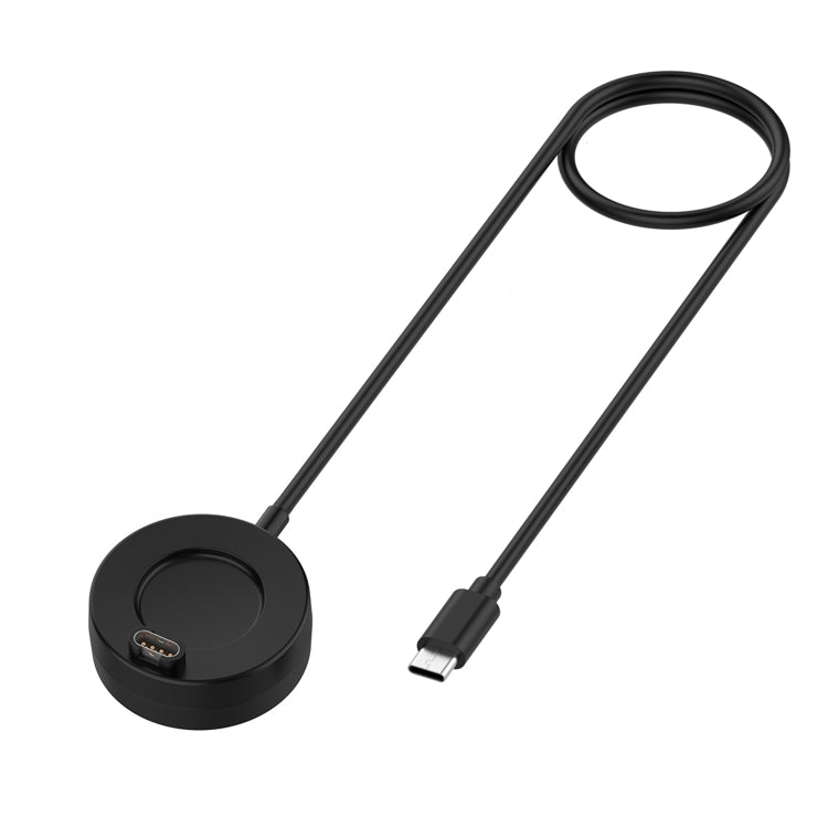 Compatible with Garmin EPIX 2 Type-C / USB-C Interface Watch Charger With Data Function(Black) - Charger by PMC TechLife | Online Shopping South Africa | PMC TechLife | Buy Now Pay Later Mobicred