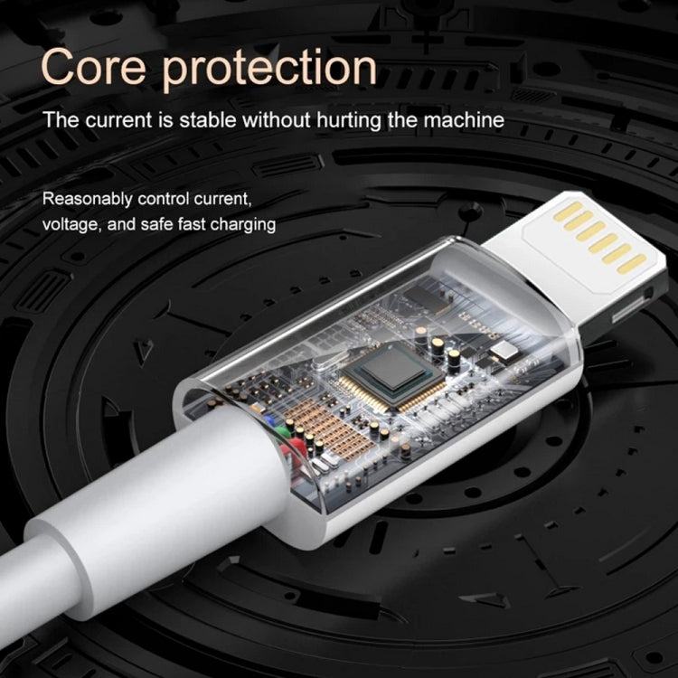 2m PD30W USB-C / Type-C to 8 Pin Fast Charging Data Cable for iPhone Series - Normal Style Cable by PMC TechLife | Online Shopping South Africa | PMC TechLife