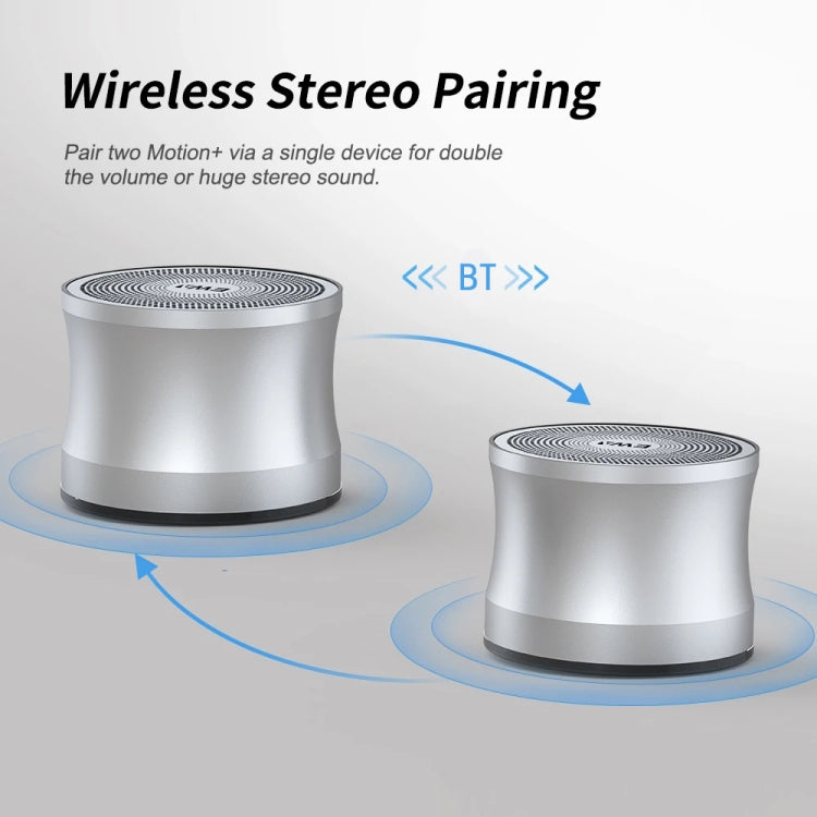 EWA A109+ TWS Stereo Portable Metal Bluetooth Speaker(Gold) - Mini Speaker by EWA | Online Shopping South Africa | PMC TechLife | Buy Now Pay Later Mobicred