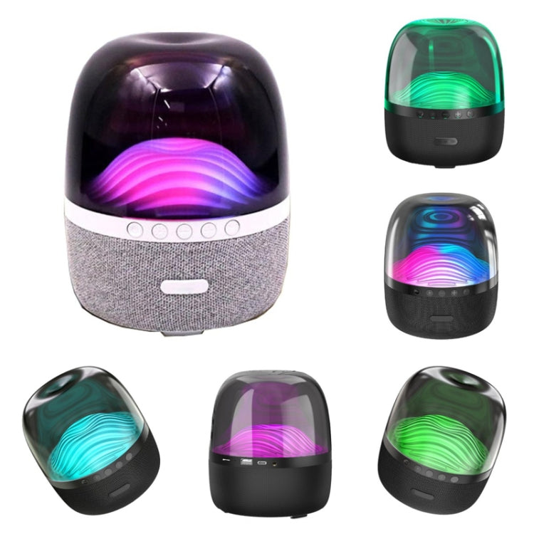 NBY 6680 Colorful Light 6D Stereo Wireless Bluetooth Speaker(White) - free shipping - PMC TechLife - Order now!