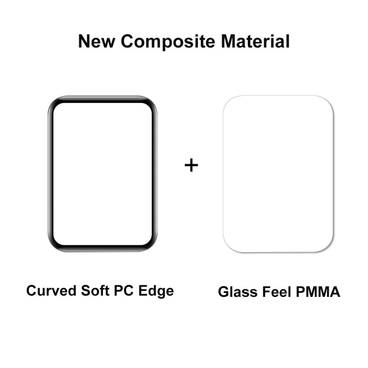 5 PCS For Huawei Watch Fit 2 ENKAY Hat-Prince 3D Full Coverage Soft PC Edge + PMMA HD Screen Protector Film - Screen Protector by ENKAY | Online Shopping South Africa | PMC TechLife | Buy Now Pay Later Mobicred