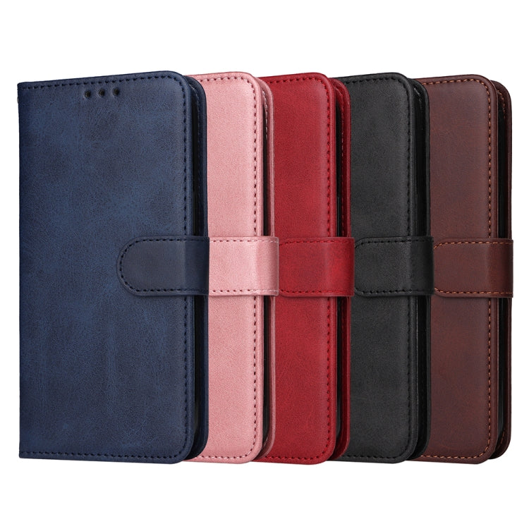 For Samsung Galaxy A53 5G JUNSUNMAY Calf Texture Leather Phone Case(Pink) - Galaxy Phone Cases by JUNSUNMAY | Online Shopping South Africa | PMC TechLife | Buy Now Pay Later Mobicred