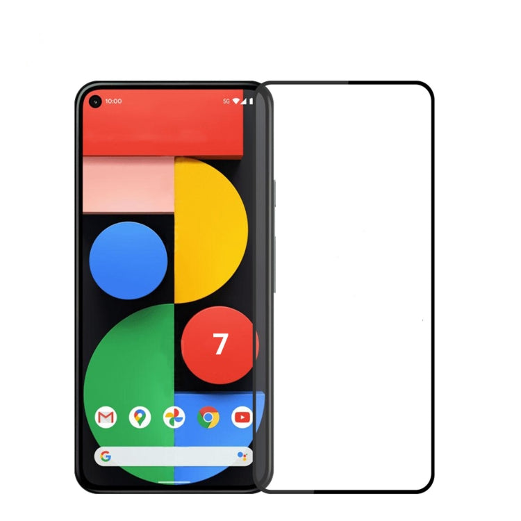 For Google Pixel 7 PINWUYO 9H 2.5D Full Screen Tempered Glass Film(Black) - Google Tempered Glass by PINWUYO | Online Shopping South Africa | PMC TechLife | Buy Now Pay Later Mobicred