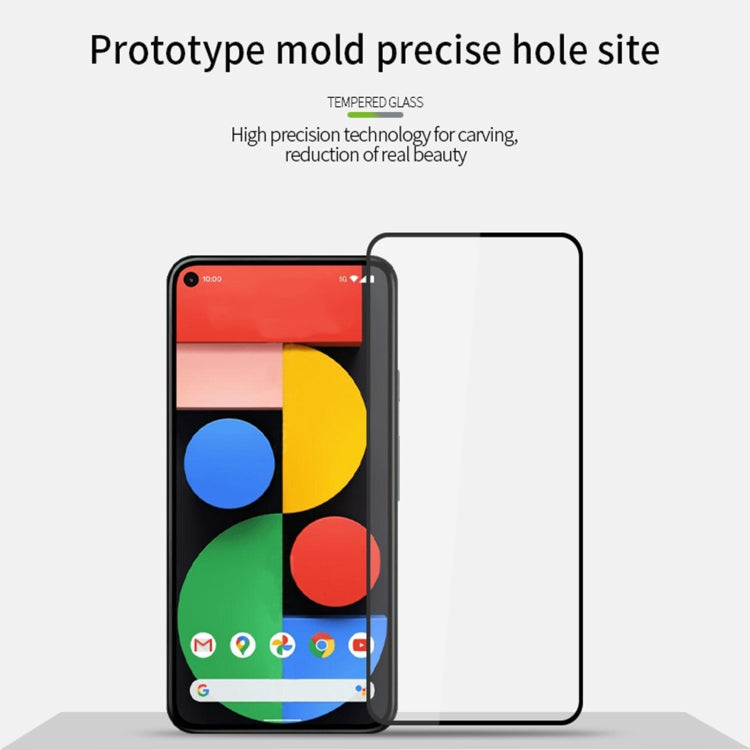 For Google Pixel 7 PINWUYO 9H 2.5D Full Screen Tempered Glass Film(Black) - Google Tempered Glass by PINWUYO | Online Shopping South Africa | PMC TechLife | Buy Now Pay Later Mobicred